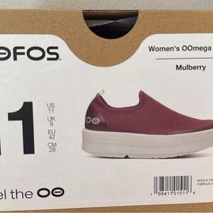 OOFOS Women's OOmega Slip-On Sneakers - Mulberry